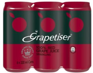 Grapetiser Can 6 Pack 300ml