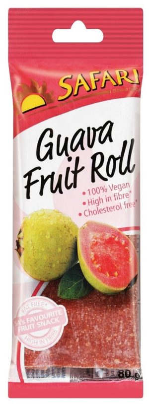 Safari Guava Fruit Roll 80g