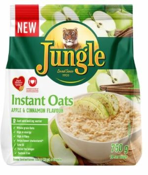 Jungle Oats Instant Apple And Cinnamon 750gr