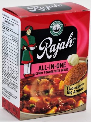 Rajah All In One Curry Powder With Garlic 100g