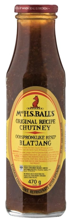 Mrs. Ball's Chutney Original  470g