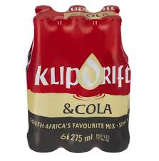 Klipdrift & Cola 275ml 6 Pack