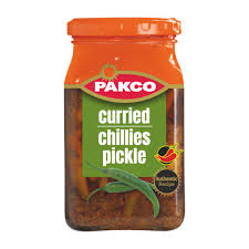 Pakco Curried Chillies 325g
