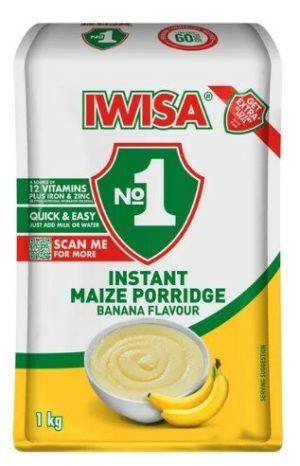 Iwisa Banana Porridge 1kg