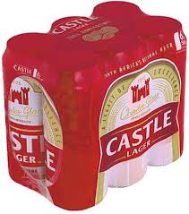 Castle Lager Can 500ml 6 Pack