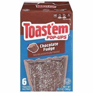 Toast'em Pop Ups Frosted Chocolate Fudge BB:02/05/26