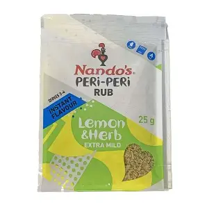 Nandos peri peri rub lemon & herb