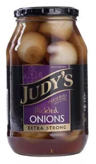 Judy's Pickled Onions Extra Strong BB:23-07-26