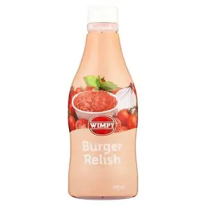 Wimpy Burger Relish Sauce 500ml BB:15-05-26