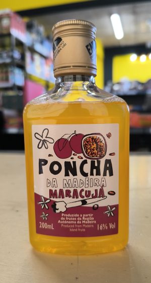 Poncha da Madeira Maracuja 200ml