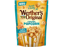 Werther´s Salted Caramel Popcorn 140g