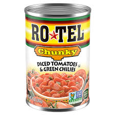 Rotel Chunky Diced Tomatoes & Green Chilies
