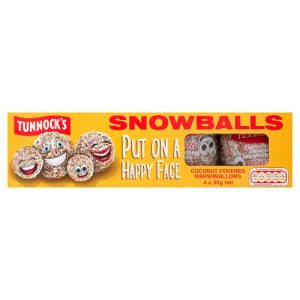Tunnock's Snowballs 4 x 30g